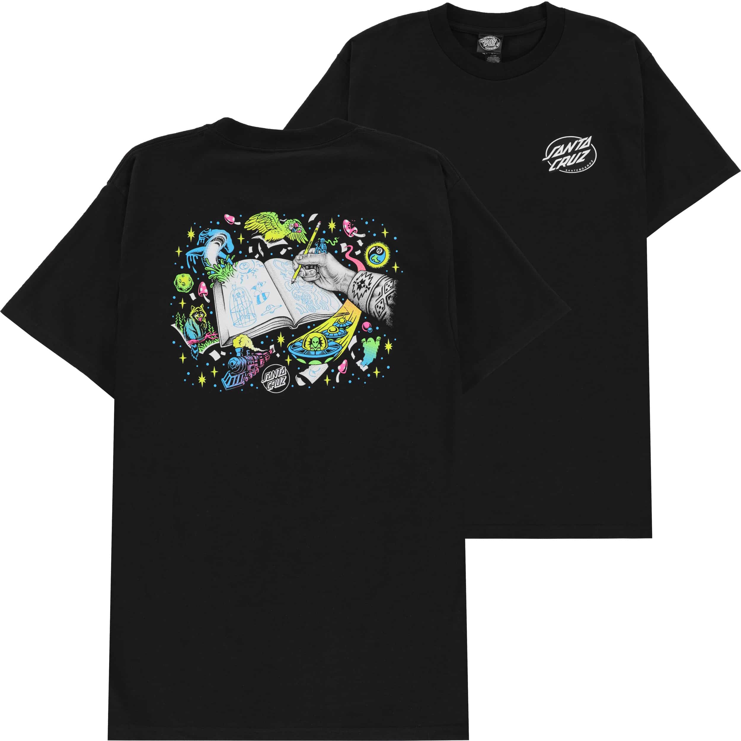 Santa Cruz Winkowski Vision T-Shirt - black | Tactics