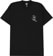 Santa Cruz Bone Hand T-Shirt - black - front