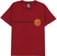 Santa Cruz Kids Classic Dot T-Shirt - cardinal - front