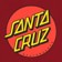 Santa Cruz Kids Classic Dot T-Shirt - cardinal - reverse detail
