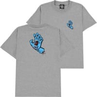 Santa Cruz Kids Screaming Hand T-Shirt - athletic heather
