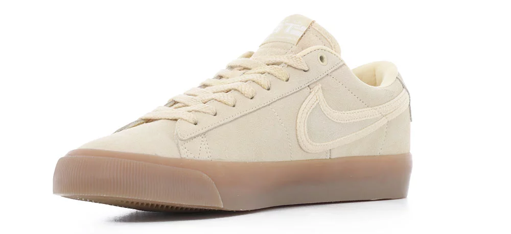 Nike SB Zoom Blazer Low Pro GT PRM Skate Shoes pale vanilla/pale