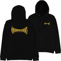 Independent Carved Span Hoodie - black