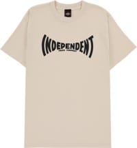 Independent Span T-Shirt - cream