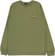 Creature Take Warning L/S T-Shirt - eco olive - front