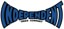 Independent Span Logo 6" Sticker - blue