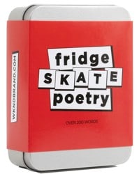 WKND Skate Magnet Fridge Poetry
