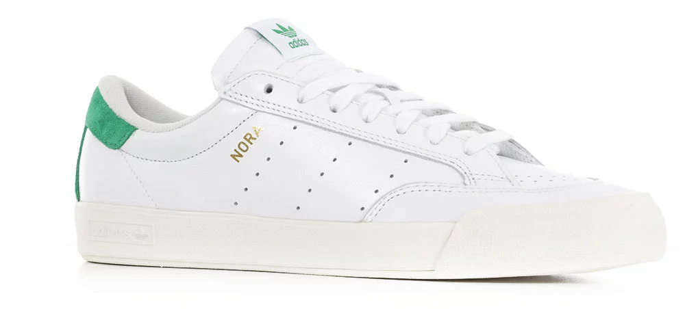 Adidas Nora Skate Shoes footwear white/footwear white/chalk