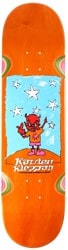 WKND Karsten Cranky 8.25 Wheel Wells Skateboard Deck - orange