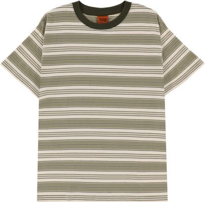 Rhythm Vintage Stripe T-Shirt - olive | Tactics