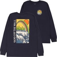 Vans Positive Vibes Scenic L/S T-Shirt - navy