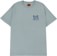Rhythm Flower Vintage T-Shirt - blue fog - front