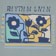 Rhythm Flower Vintage T-Shirt - blue fog - reverse detail
