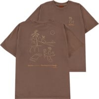 Rhythm Day Off Vintage T-Shirt - brown