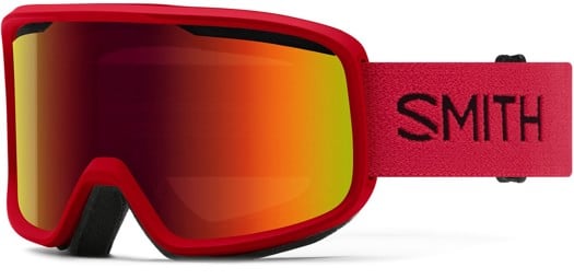Smith Frontier Goggles - crimson/red sol-x mirror lens - view large