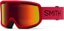 Smith Frontier Goggles - crimson/red sol-x mirror lens