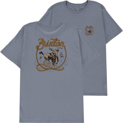 Brixton Omaha T-Shirt - flint blue - view large