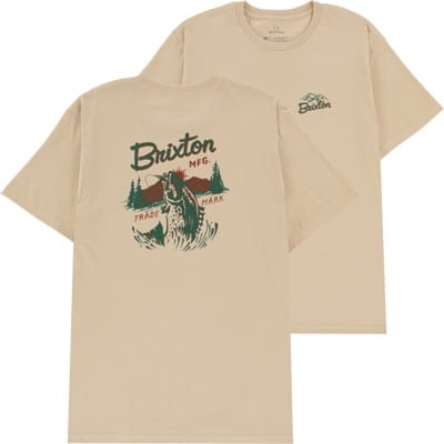 Brixton Welton T-Shirt - cream - view large