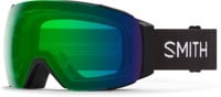 Smith I/O Mag ChromaPop Goggles + Bonus Lens - black/everyday green mirror + storm blue sensor mirror lens