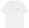 Magenta Deep Plant T-Shirt - white - front