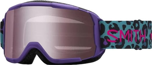 Smith Kids Daredevil Snowboard Goggles - purple haze neon cheetah/ignitor mirror lens - view large