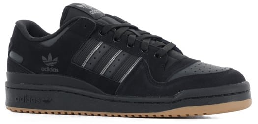 Adidas Forum 84 Low ADV Skate Shoes - core black/carbon/grey three - view large