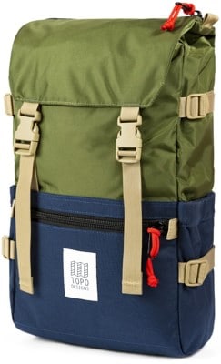 Topo Designs Rover Pack Classic Backpack - olive/navy - view large