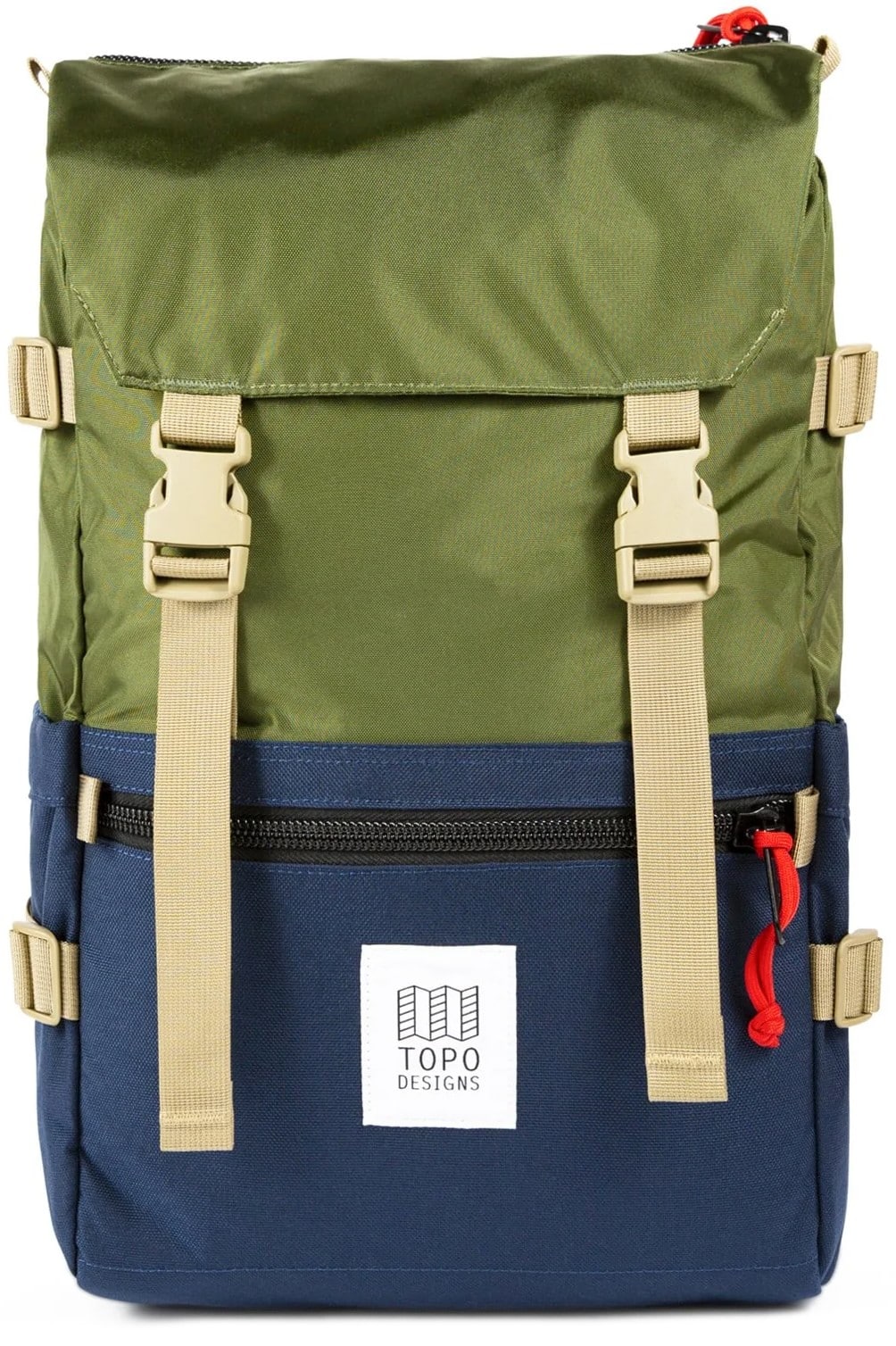 Topo Designs Rover Pack Classic Backpack - olive/navy | Tactics