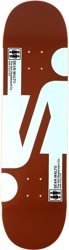 Girl Malto Double OG 8.5 Twin Tip Shape Skateboard Deck - brown/blue