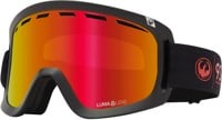 Dragon D1 OTG Goggles + Bonus Lens - 30 years/lumalens red ion lens