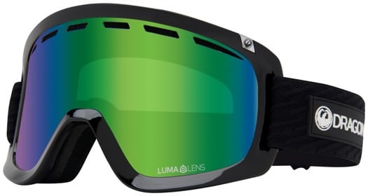 Dragon D1 OTG Goggles + Bonus Lens - icon green/lumalens green ion lens - view large