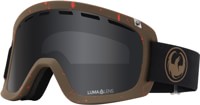 Dragon D1 OTG Goggles - reused/lumalens dark smoke lens