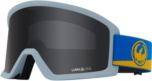Dragon DX3 L OTG Goggles - blasted/lumalens dark smoke lens - view large