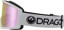 Dragon DX3 L OTG Goggles - white/lumalens pink ion lens - side