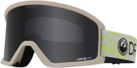 Dragon DX3 OTG Goggles - kelp/lumalens dark smoke lens