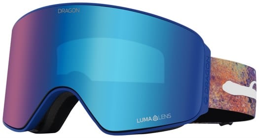 Dragon NFX Mag Goggles + Bonus Lens - (danny davis) sig/lumalens blue ion + lumalens amber lens - view large