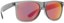 Dot Dash Kerfuffle Sunglasses - grey trans satin/blk-fire chrome lens