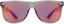 Dot Dash Kerfuffle Sunglasses - grey trans satin/blk-fire chrome lens - front