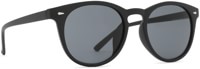 Dot Dash STROBE Sunglasses - black satin/grey lens