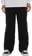 Independent Span Elastic Waist Pants - black - model