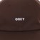 Obey Bold Twill Strapback Hat - brown - front
