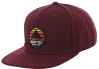 Burton Underhill Snapback Hat - almandine