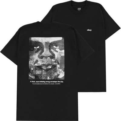 Obey Obey NYC Smog T-Shirt - black - view large