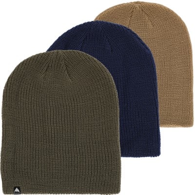 Burton Recycled DND Beanie 3-Pack - nightfall/sandstone/forest moss - view large