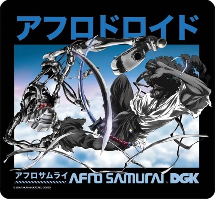 DGK Afro Samurai x DGK Afro Vs. Afro Droid Sticker - view large