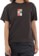 Rhythm Women's Stacked Band T-Shirt - vintage black