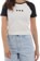 RVCA Women's Daisy T-Shirt - vintage white