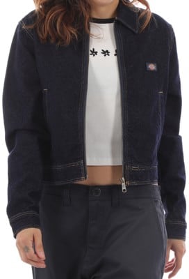 Dickies Women's Madison Jacket - rinsed indigo blue - view large