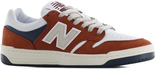 New Balance Numeric 480 Skate Shoes - orange/white - view large