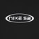 Nike SB HBR Hoodie - black/white - front detail
